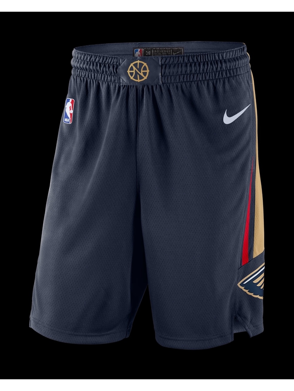 NWT New New Orleans Pelicans Icon Edition Men's Nike NBA Swingman Shorts - Small